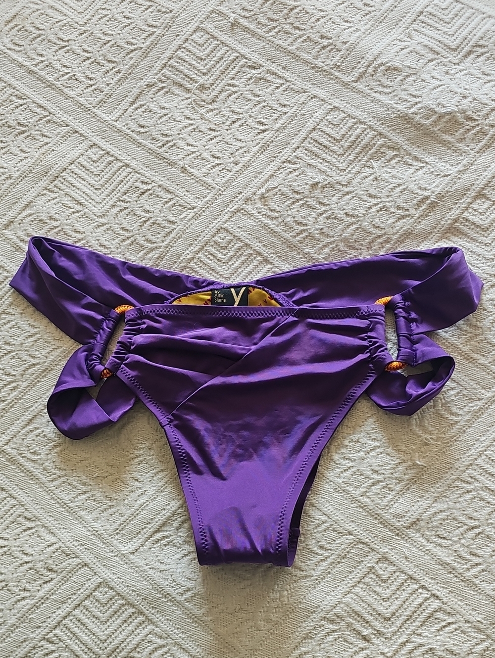VTG Y2K YAMAMAY Purple Bikini Bottom